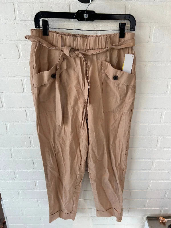 Soft cotton pants for sensitive skin comfort -Pants Other By Ann Taylor In Tan, Size: 4