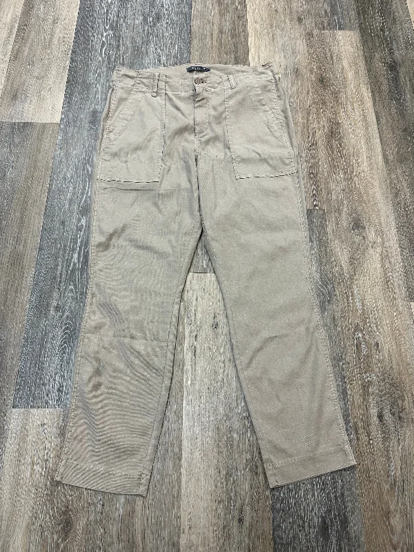 Versatile black pants for any occasion pairing -Pants Cargo & Utility By Level 99 In Tan, Size: 10