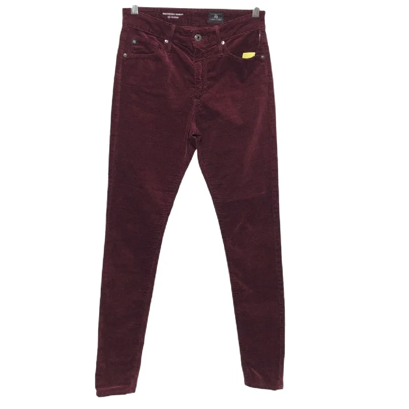 Lightweight culottes pants for summer fashion flair -Pants Other By Adriano Goldschmied In Maroon, Size: 2