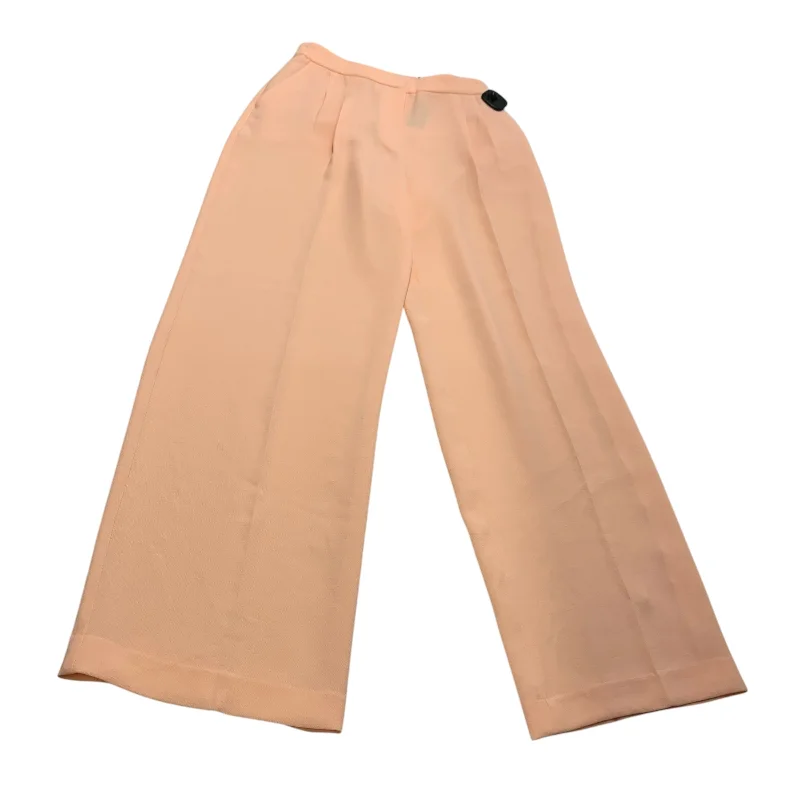 Tapered ankle pants for sleek modern silhouettes -Pants Wide Leg By Express In Pink, Size: 6