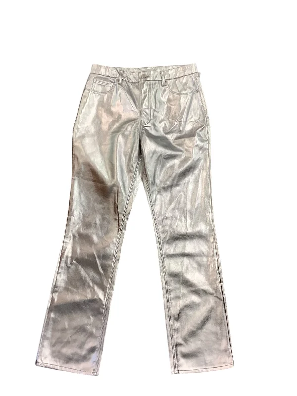 Waterproof work pants for wet job conditions -Pants Other By Good American In Silver, Size: 12