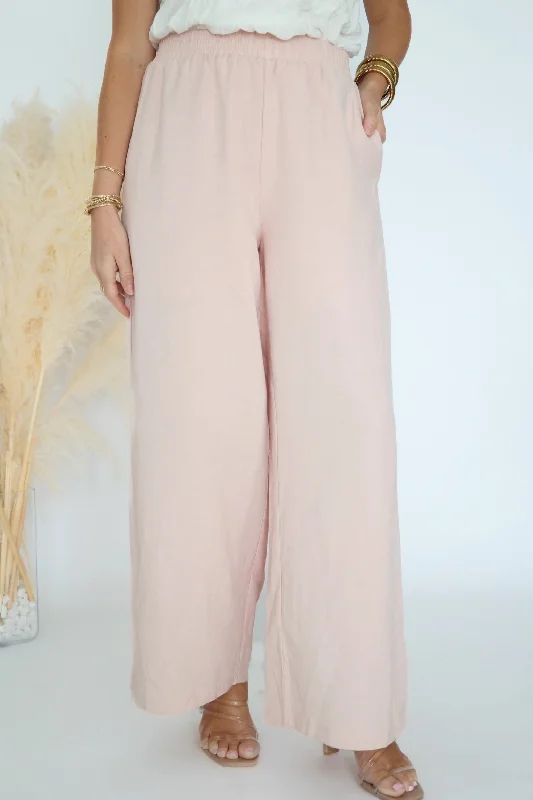 Designer skinny pants for luxury fashion flair -Krista Wide Leg Pant (FINAL SALE)