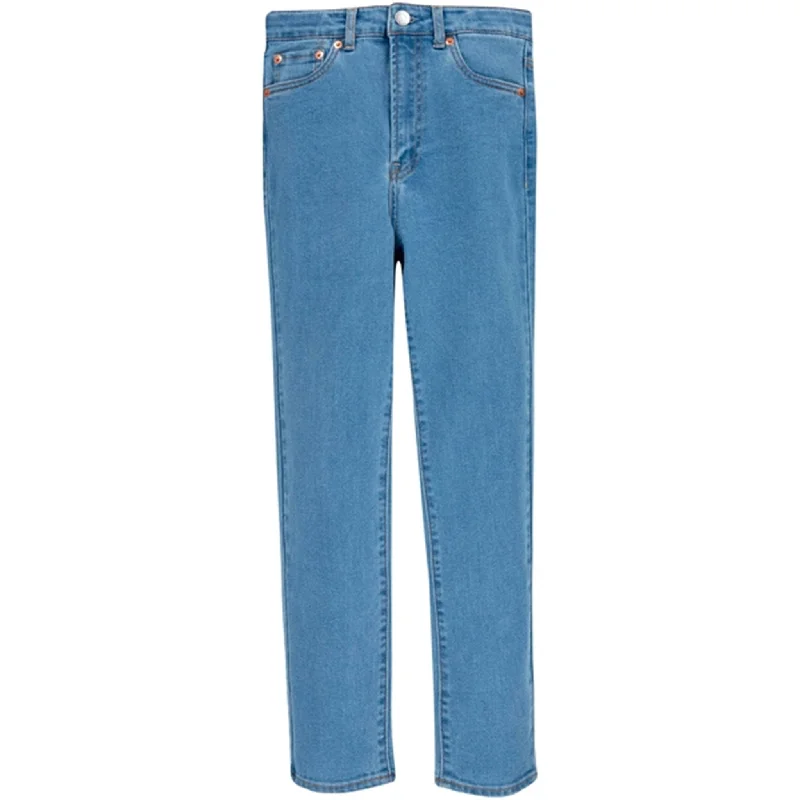 Acid Wash Jeans for Vintage -Levi's Ribcage Denim Pants Tango Chill