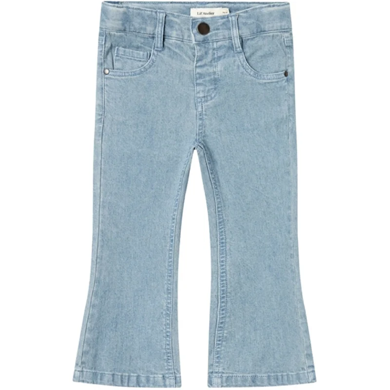 Hunting Jeans for Woods -Lil'Atelier Medium Blue Denim Salli Slim Bootcut Jeans