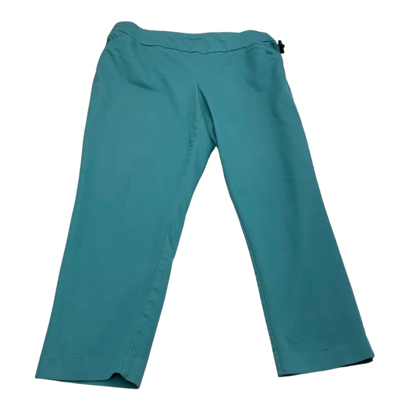 Casual twill pants for easygoing daily outfits -Pants Other By Croft And Barrow In Blue, Size: 18