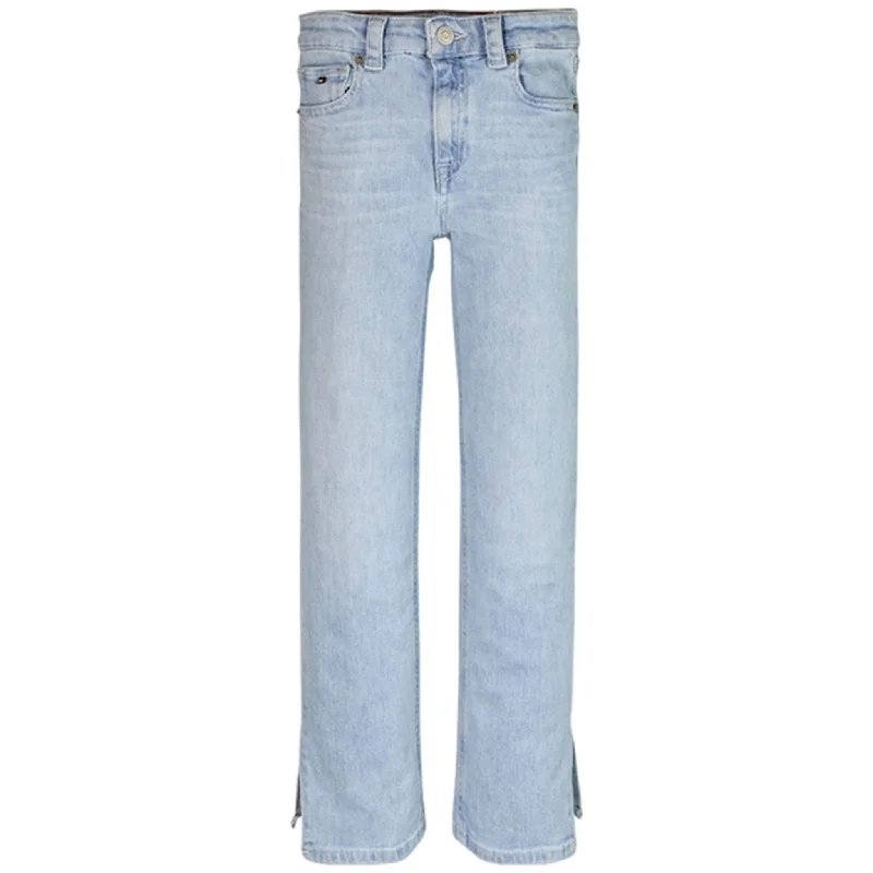 Cycling Jeans for Biking -Tommy Hilfiger Girlfriend Bleached Hemp Jeans Hempbleach