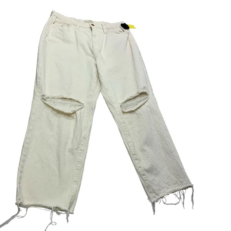 Lightweight travel pants for long flight comfort -Pants Other By Universal Thread In Cream, Size: 10