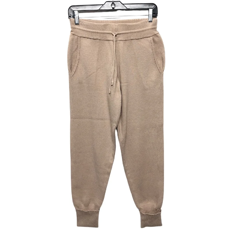 Soft stretch pants for all-day wear ease -Pants Joggers By Zara In Tan, Size: M