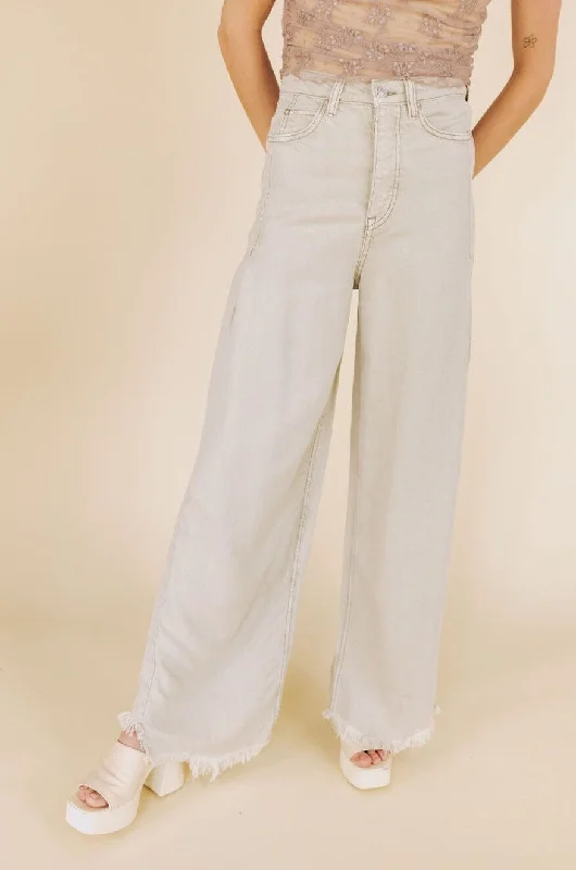 Embroidered Jeans for Detail -FREE PEOPLE - Old West Slouchy Jeans - 3 Colors!