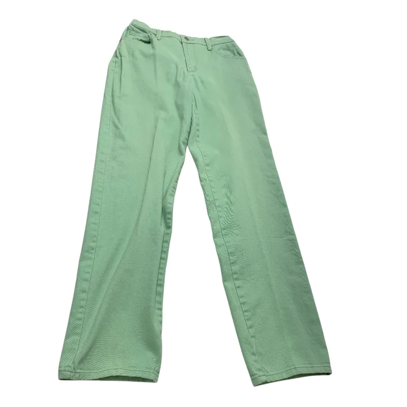 Luxury silk pants for glamorous evening wear -Pants Other By Amanda In Green, Size: 6