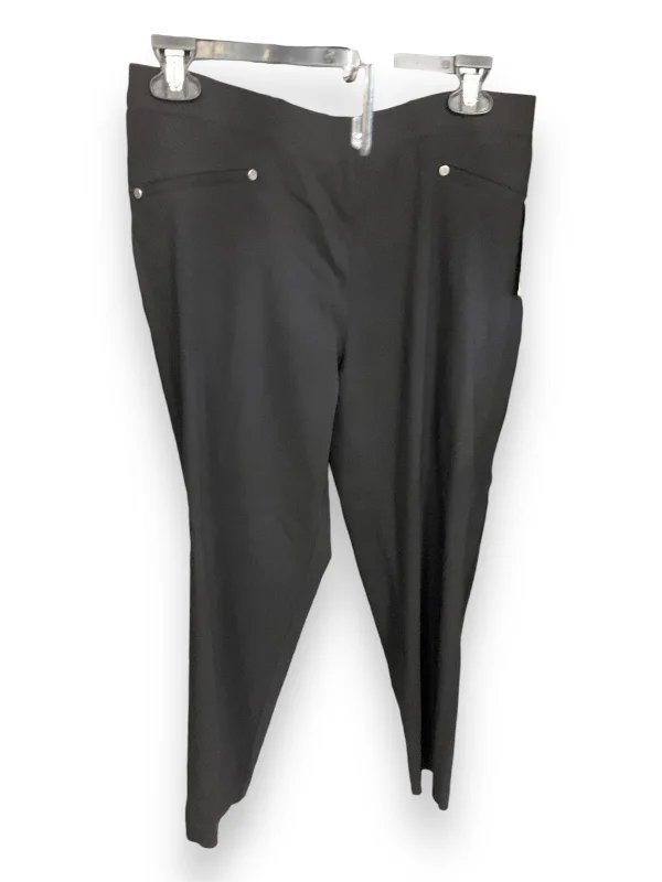 Relaxed chino pants for casual Friday offices -Pants Dress By Zac And Rachel In Black, Size: 12