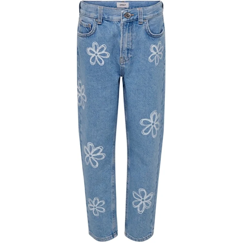 Weekend Jeans for Lazy -kids only Light Blue Denim Swea Loose Denim Jeans