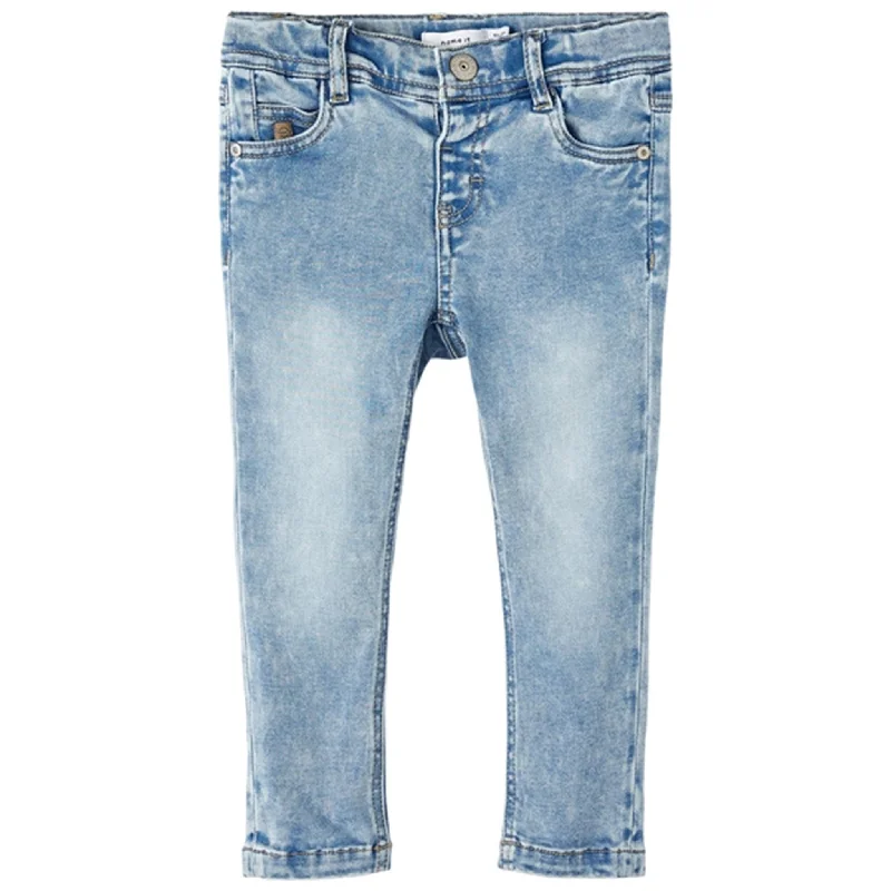 Fishing Jeans for Water -Name it Medium Blue Denim Silas X-Slim Jeans