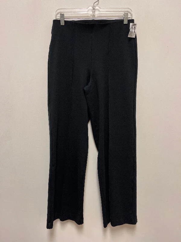 Vintage denim pants for timeless rugged style -Pants Wide Leg By Rafaella In Black, Size: 6