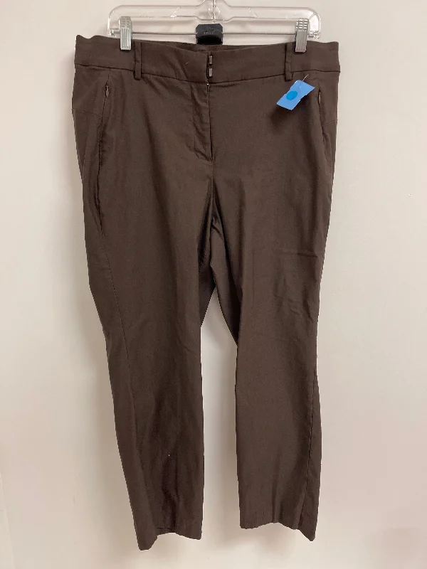 Breathable linen pants for hot summer days -Pants Other By Lane Bryant In Brown, Size: 16