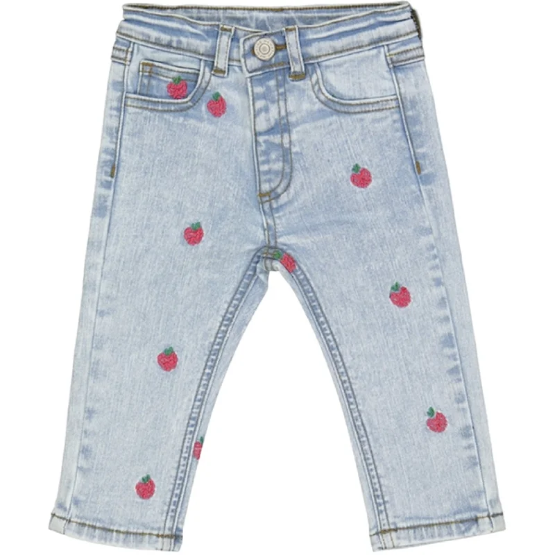 Mini Shorts Jeans for Youthful -THE NEW Siblings Light Blue Denim Pants