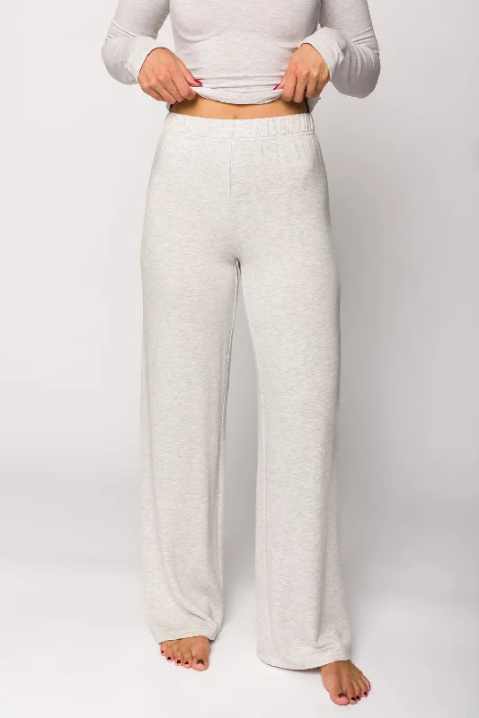 Designer jogger pants for upscale street style -Be Mine Lounge Pant in Carrara