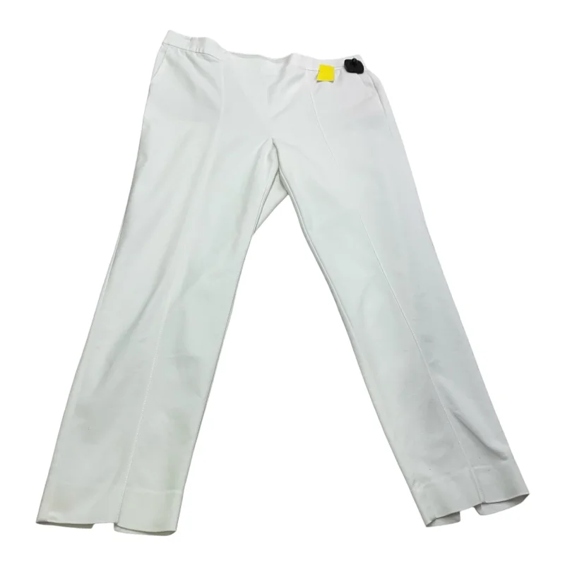 Stretch corduroy pants for cozy fall fashion -Pants Other By J. Jill In White, Size: 14