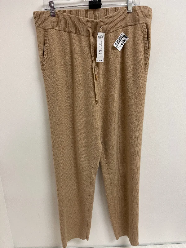 Tailored wool pants for sharp winter dressing -Pants Lounge By Chicos In Tan, Size: 12petite