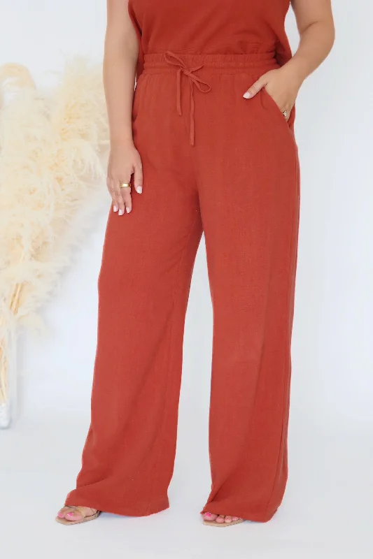 Flowy culottes pants for breezy summer style -Simone Pant (FINAL SALE)