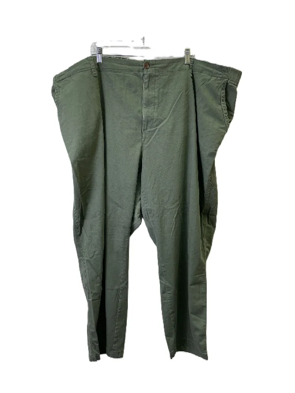 Classic wool pants for cold weather elegance -Pants Cargo & Utility By Old Navy In Green, Size: 26