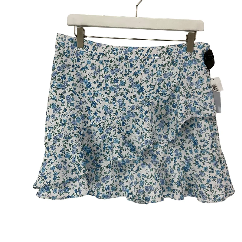 Vintage skirts for retro-inspired fashion vibes -Skirt Mini & Short By Clothes Mentor In Floral Print, Size: Xl