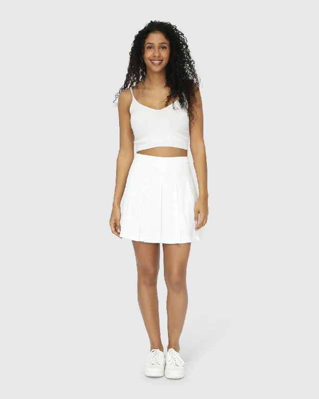 Abstract Short Skirts for Creative -Palm Breeze Tennis Skort