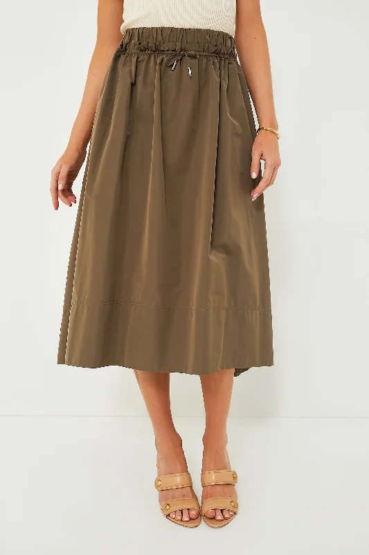 Casual cotton skirts for laid-back days -Mud Maman Skirt