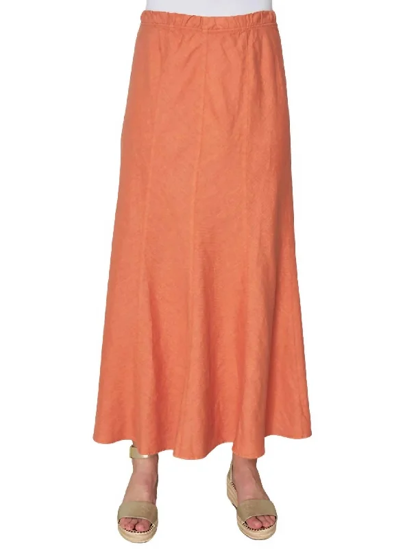 Wool Short Skirts for Warmth -On The Move Skirt In Sunset