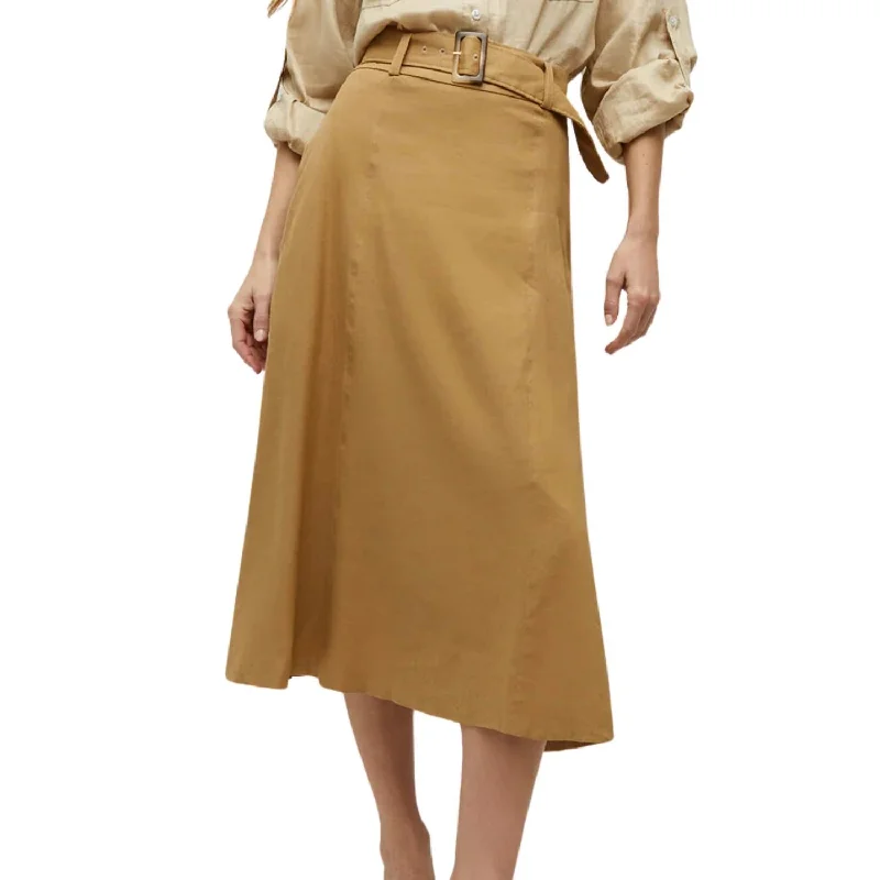 Layered Short Skirts for Fun -Arwen Skirt In Desert Khaki