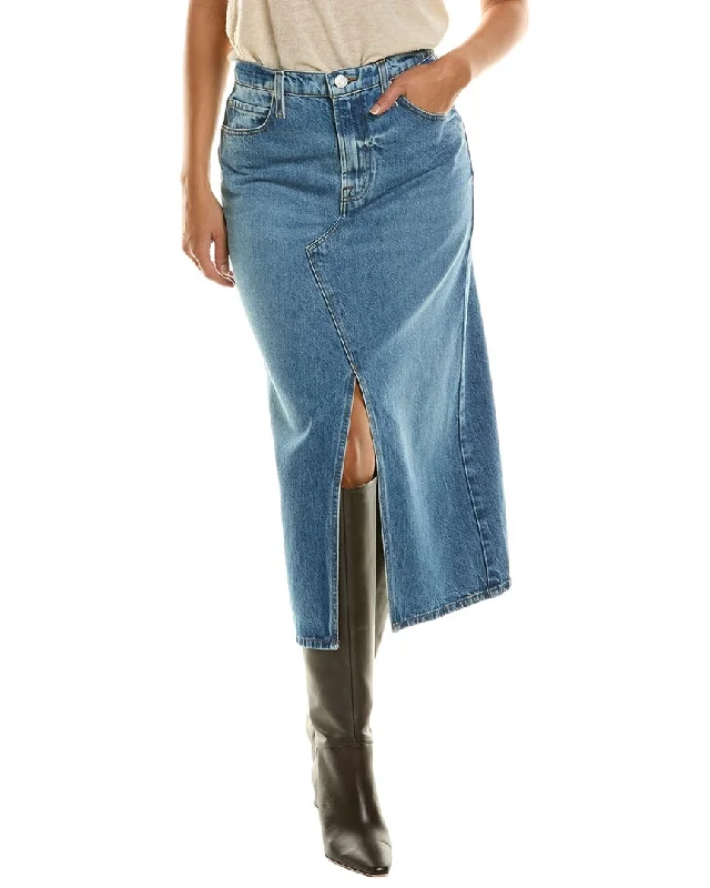 Long Skirts for Garden Parties -FRAME Denim The Midaxi Skirt