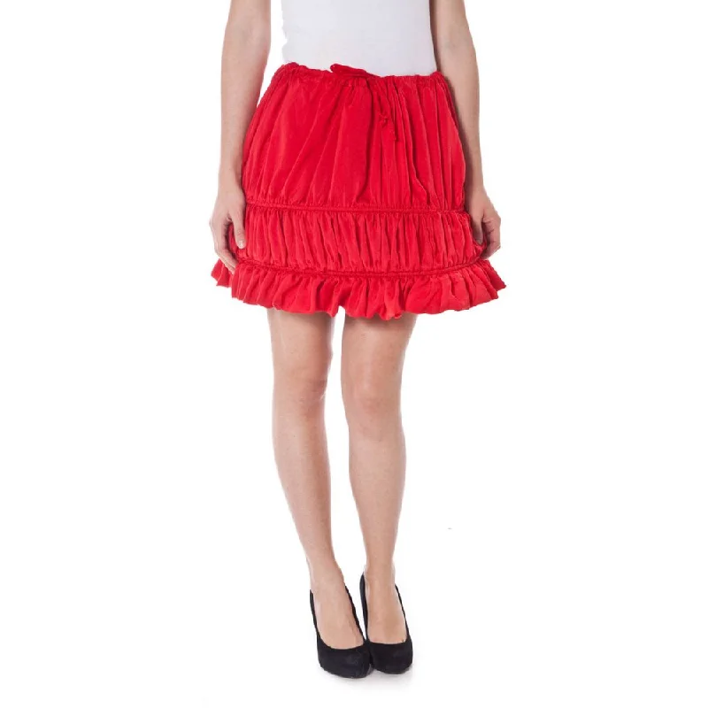 Low-waisted Short Skirts for Relaxed -Denny Rose  Polyester Women's Skirt