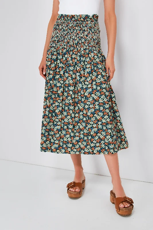 Designer pencil skirts for sharp professional looks -Forrest Floral Peggy Skirt