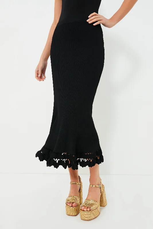 Flowy skirts for effortless beach cover-ups -Noir Ayla Skirt