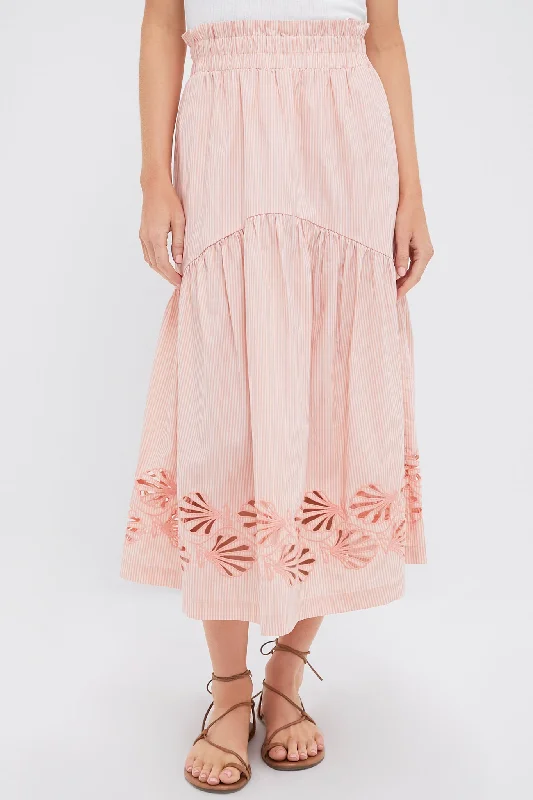 Affordable skirts with trendy slit details -Pink Sands Antigua Skirt