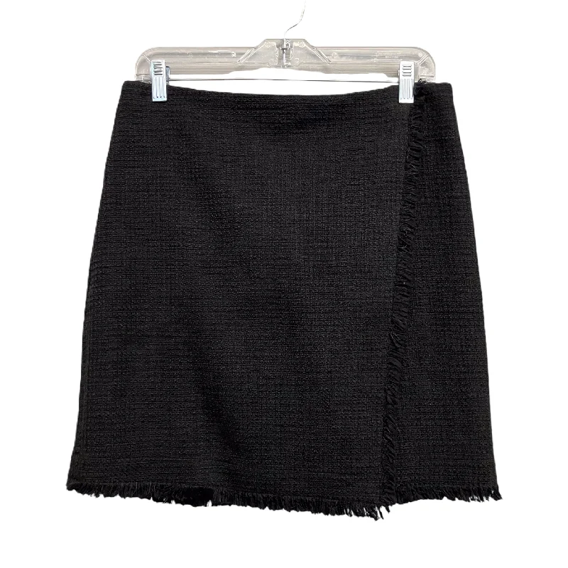 Pleated skirts with delicate pastel tones -Skirt Mini & Short By Ann Taylor In Black, Size: 6