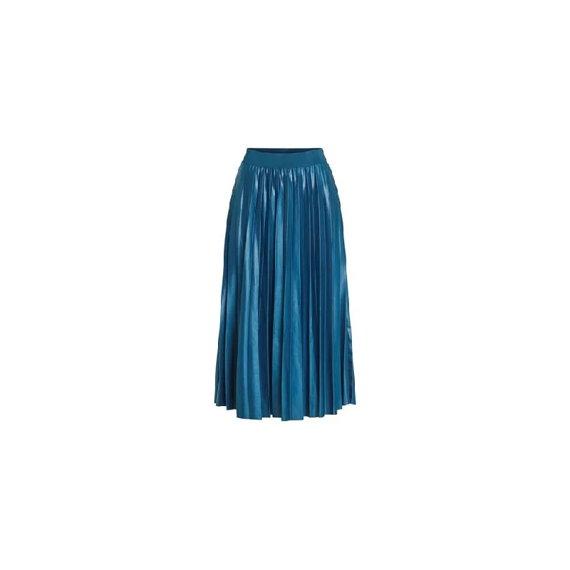 Straight Short Skirts for Simple -Vila Clothes  Recycled Polyester Women's Skirt