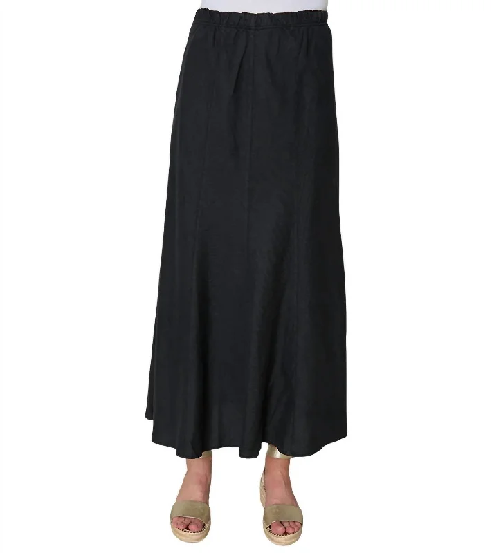 Polyester Short Skirts for Durable -On The Move Skirt In Black